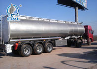 нефтяного танкера 60КБМ грузовики Семи, 3 цапф топлива топливозаправщика алюминия трейлер Семи
