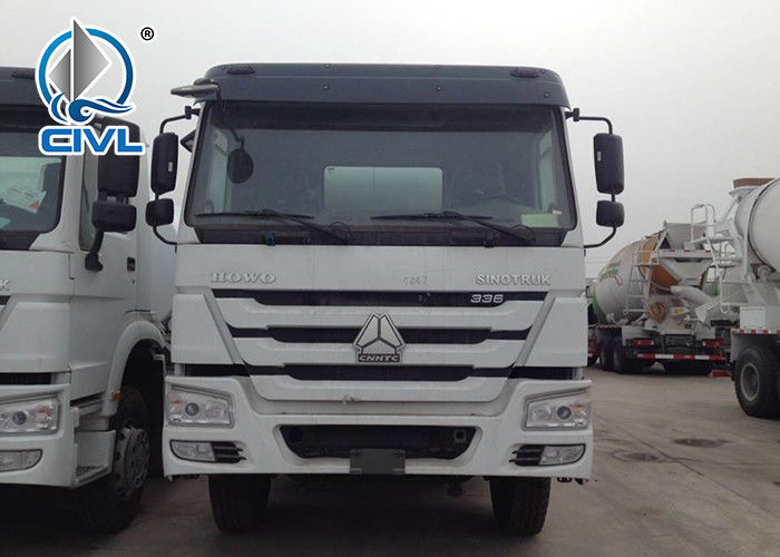 Смеситель бетона евро II HOWO перевозит объемный цвет на грузовиках емкости тела ³ тележки 8m конкретного смесителя 6X4 белый